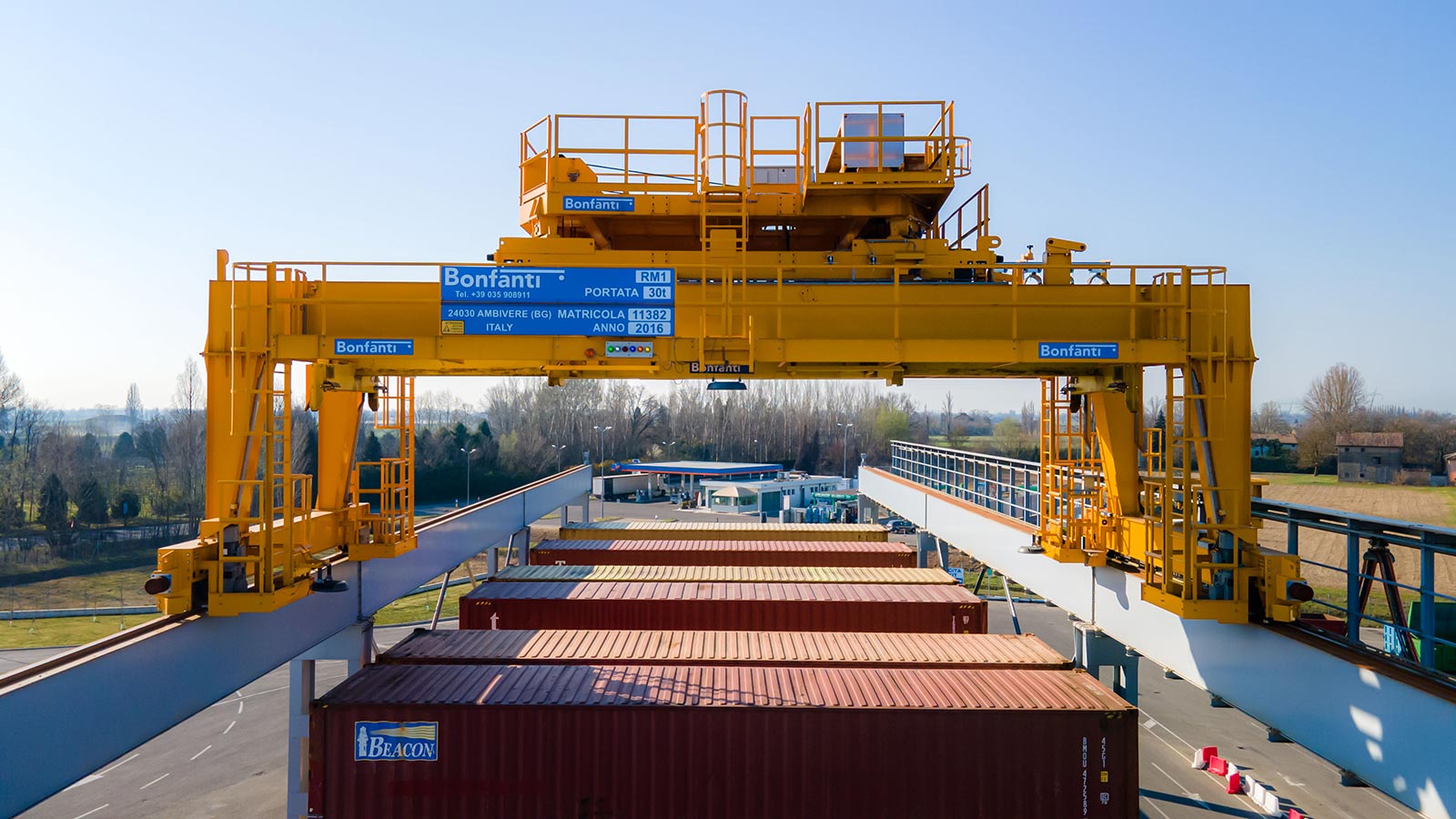 BONFANTI container handling and storage lifting equipment