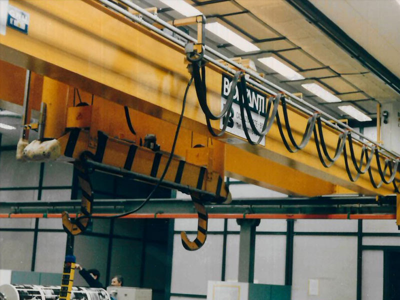 Dettagli macchinari BONFANTI negli anni '80