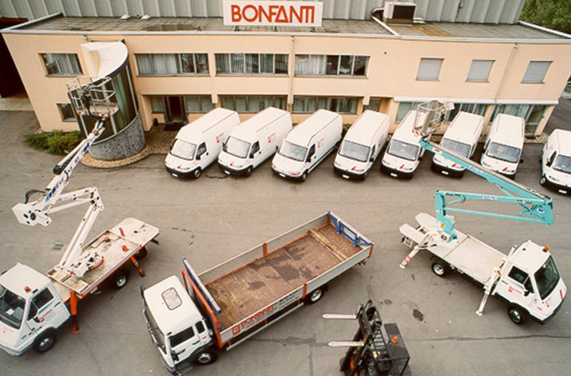 Sede BONFANTI a Cisano Bergamasco vista dall'alto