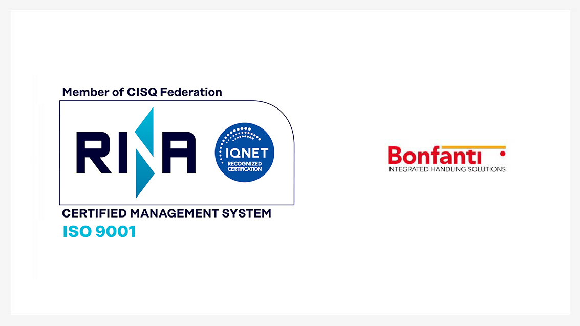BONFANTI certifications logos