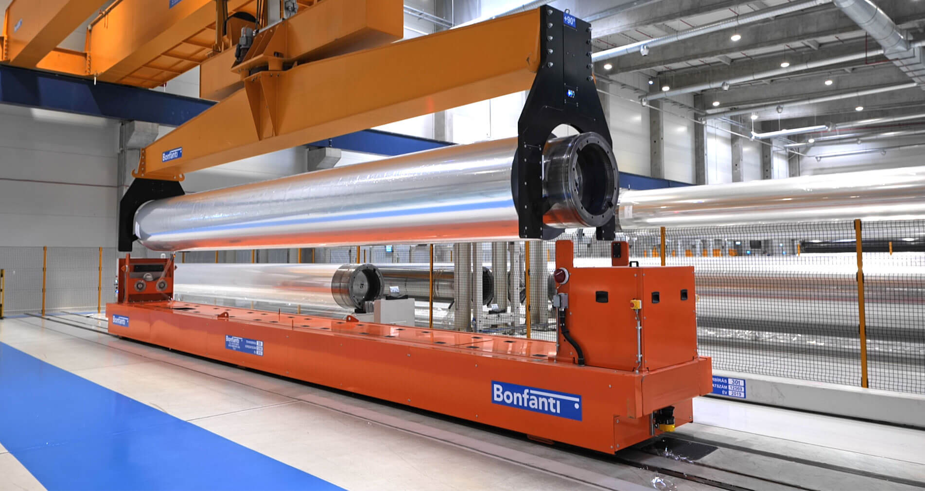 BONFANTI machine for the plastic film industry