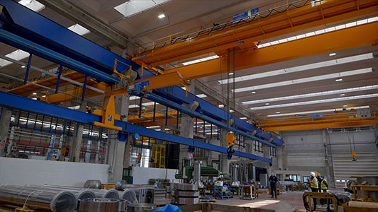 BONFANTI lifting equipment for the manufacturing sector