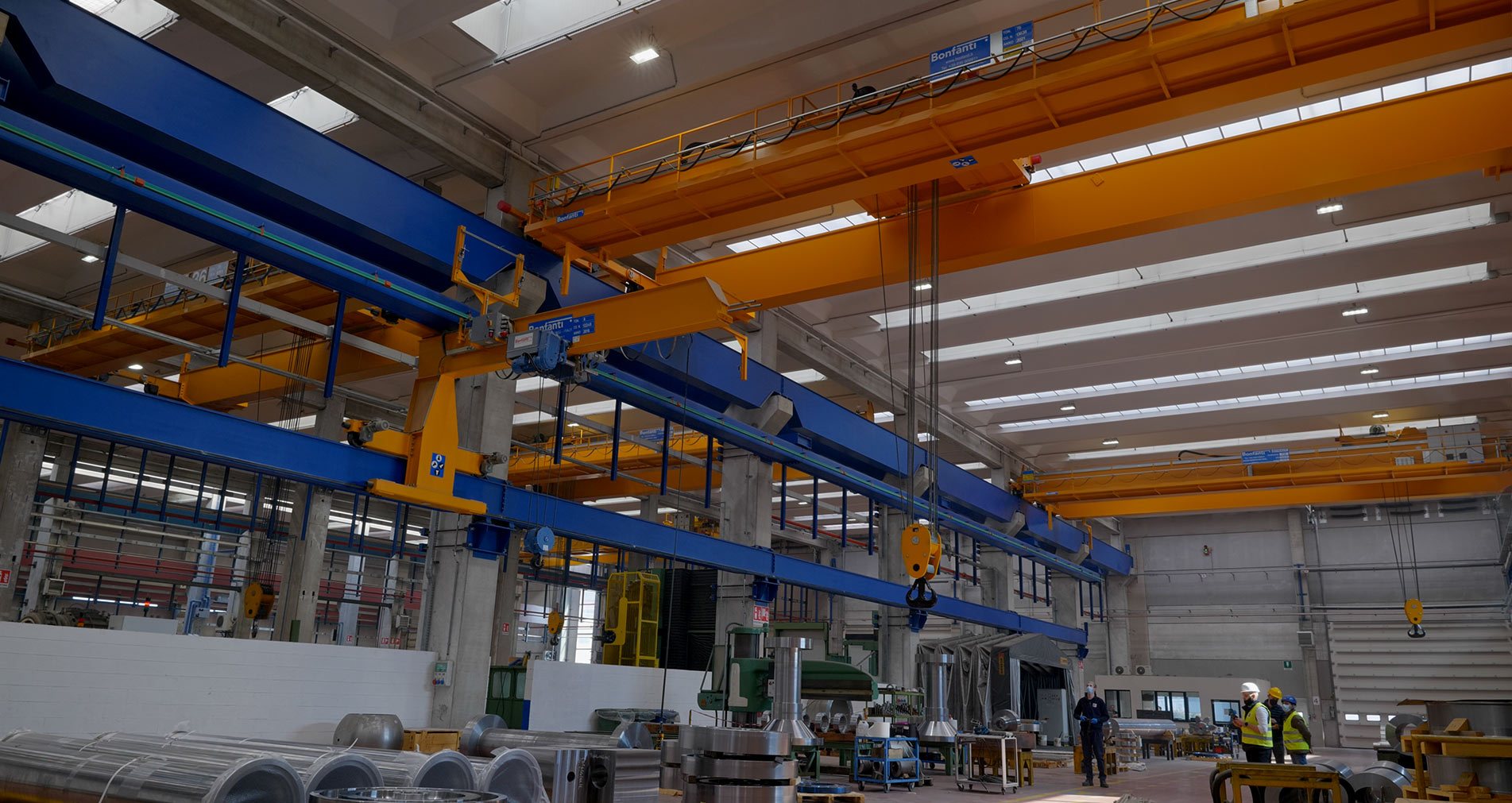 BONFANTI lifting and handling equipment for the manufacturing sector