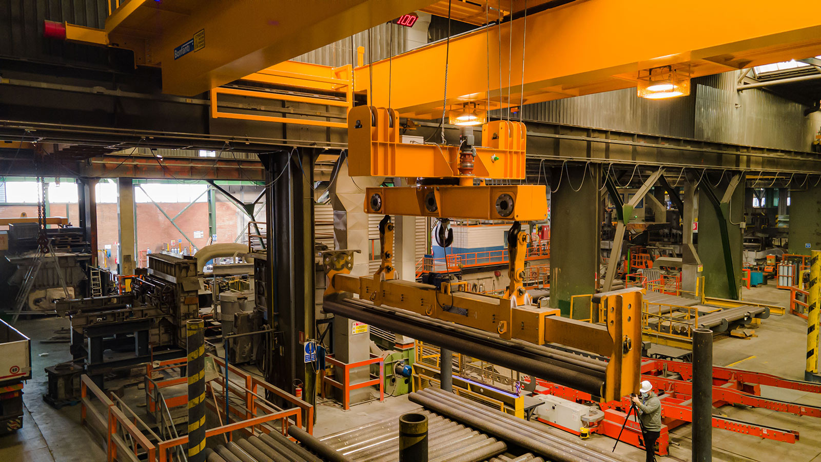 Gru a ponte bitrave BONFANTI