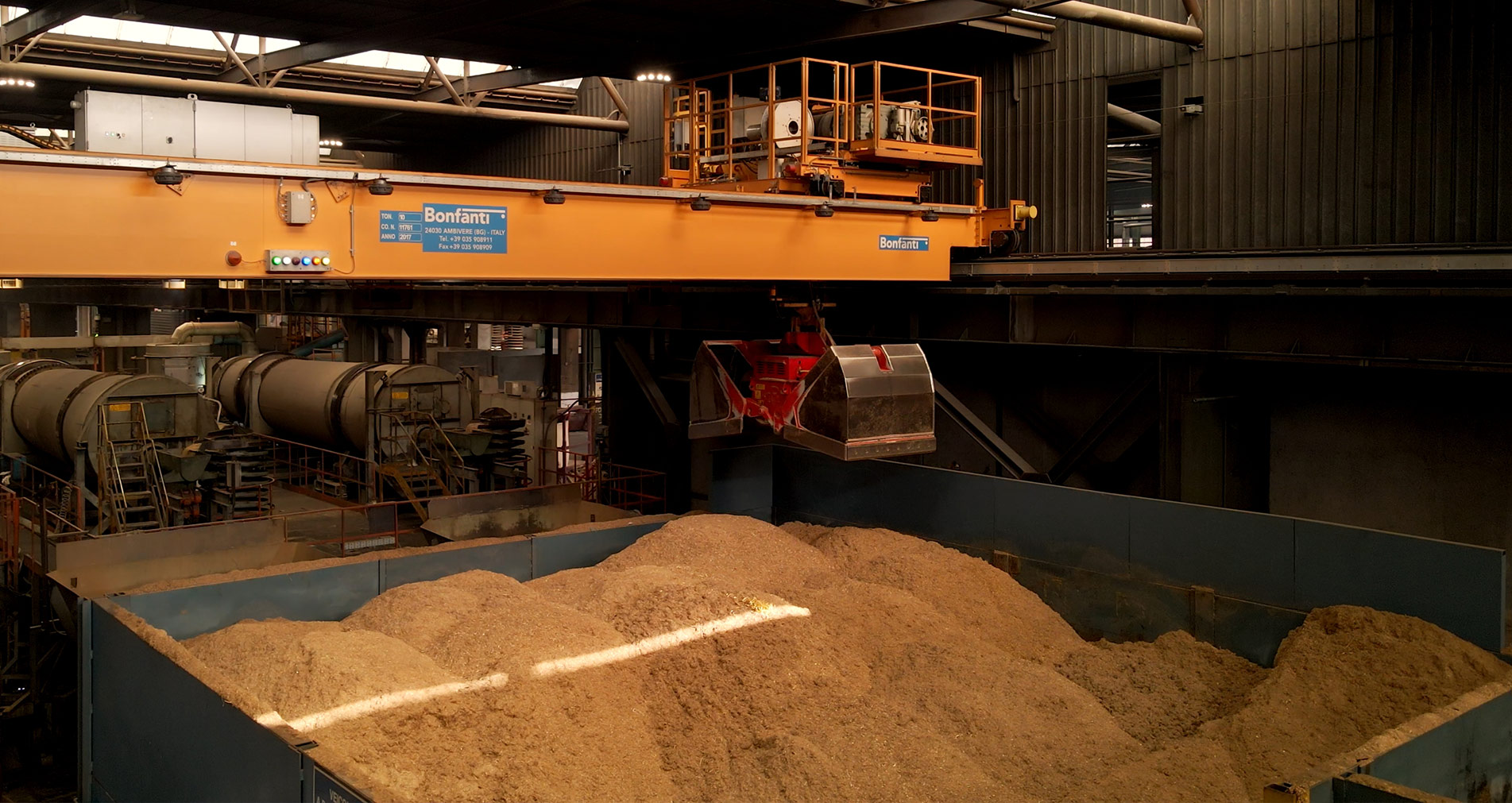 Gru a ponte bitrave BONFANTI