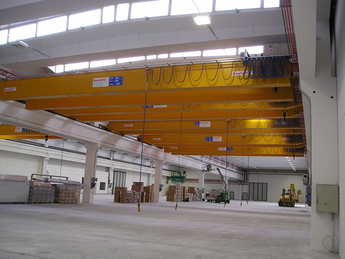 Gru a ponte bitrave BONFANTI