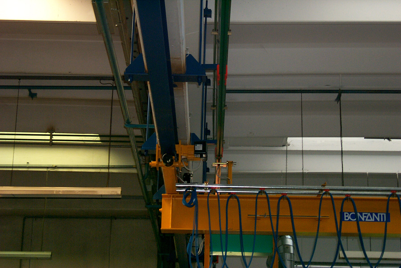 Gru a ponte BONFANTI dettaglio