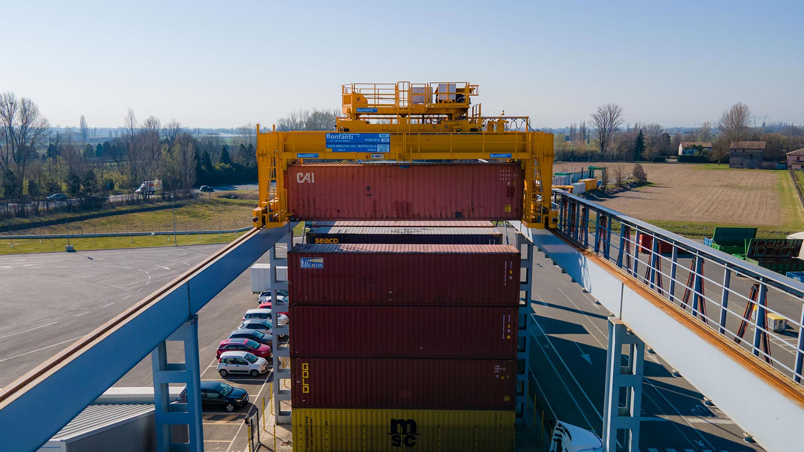 Stoccaggio container BONFANTI