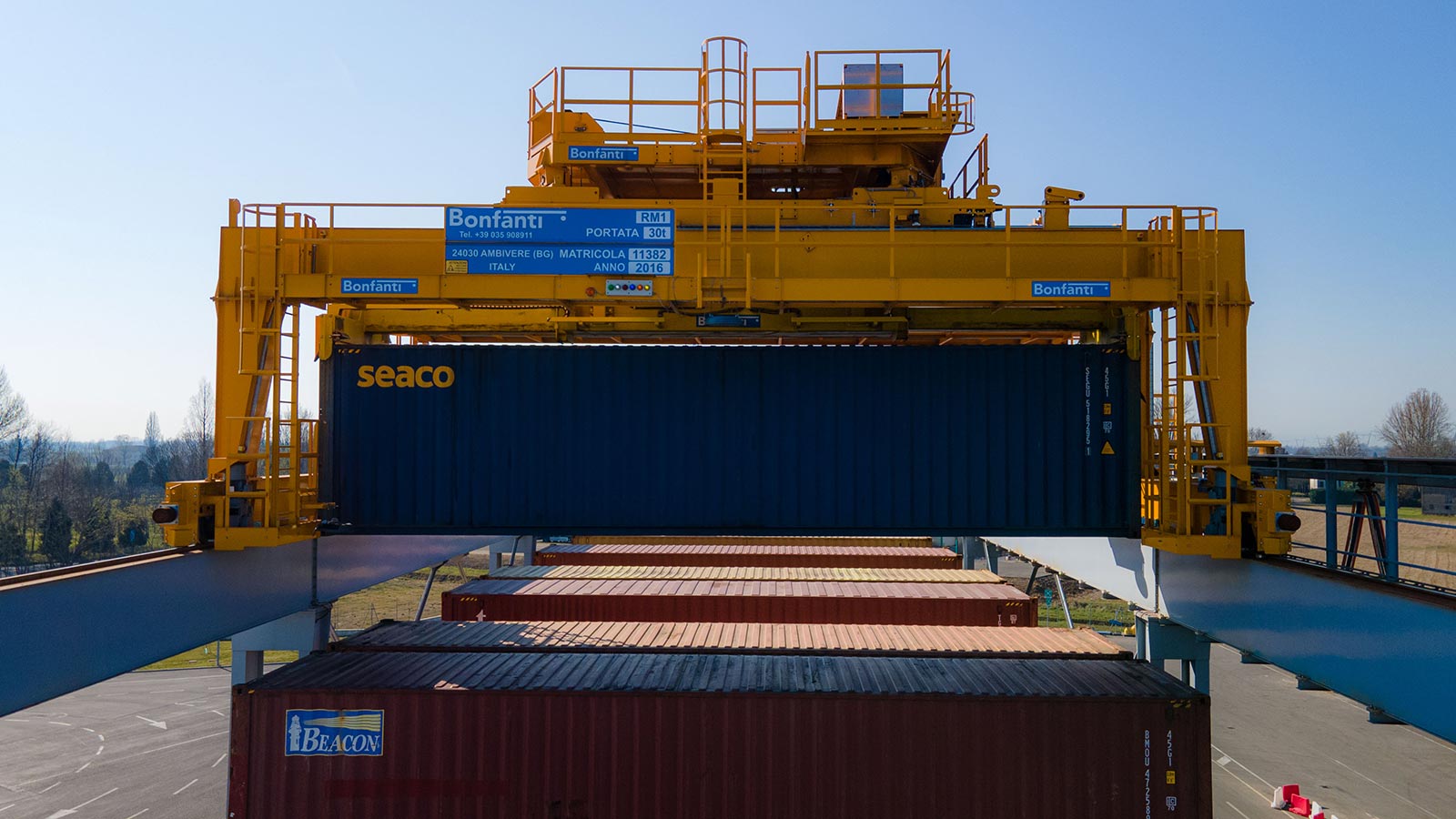 Stoccaggio container BONFANTI