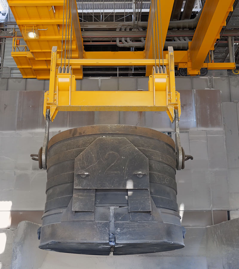 Gru parco rottami prodotta da BONFANTI dettaglio