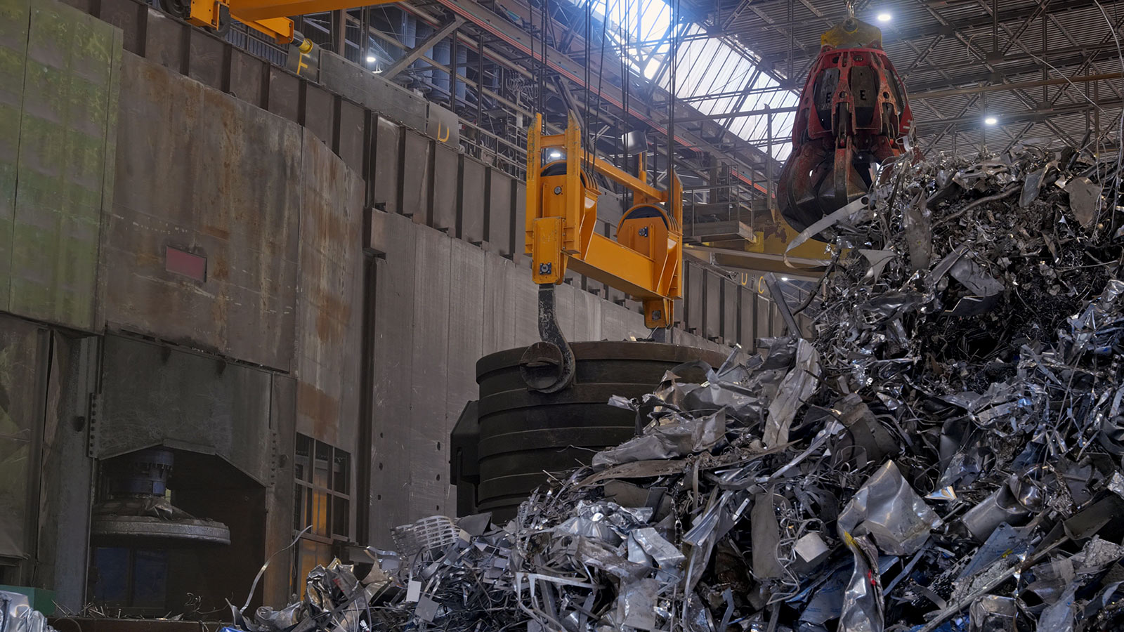 Gru parco rottami prodotta da BONFANTI