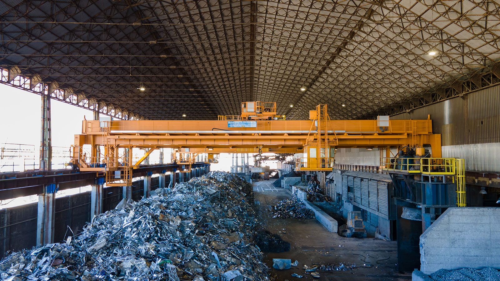 Gru parco rottami prodotta da BONFANTI