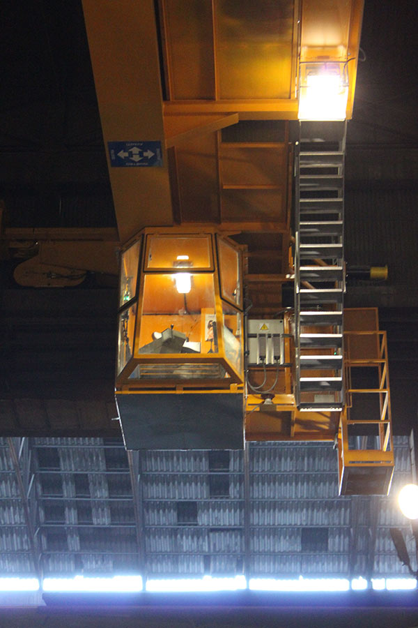 BONFANTI casting crane detail