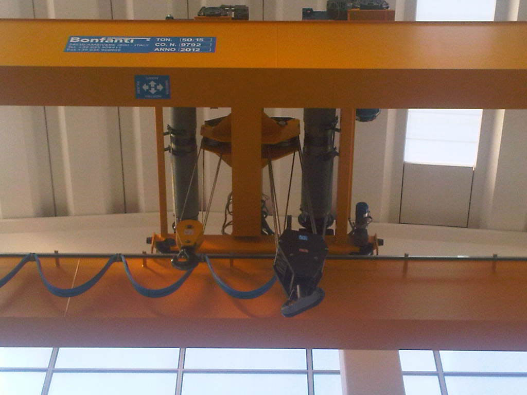 Bonfanti gru da laminatoio e cambio gabbie