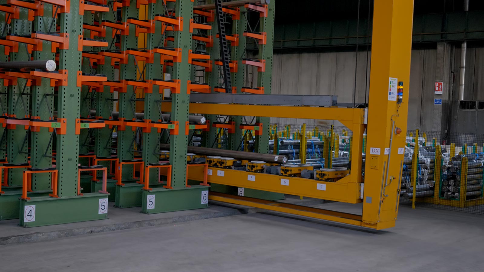 Gru per Movimentazione Billette, Blumi e Bramme BONFANTI