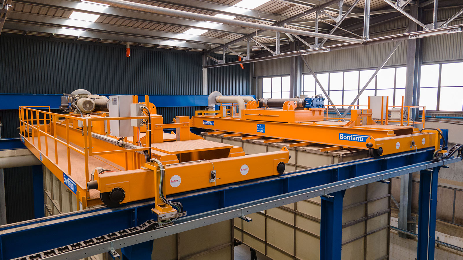 BONFANTI Cranes for Handling Bars, Coils, Bundles and Sheets