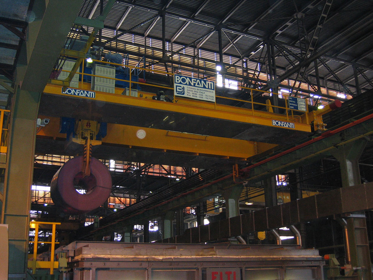 BONFANTI Cranes for Handling Bars, Coils, Bundles and Sheets