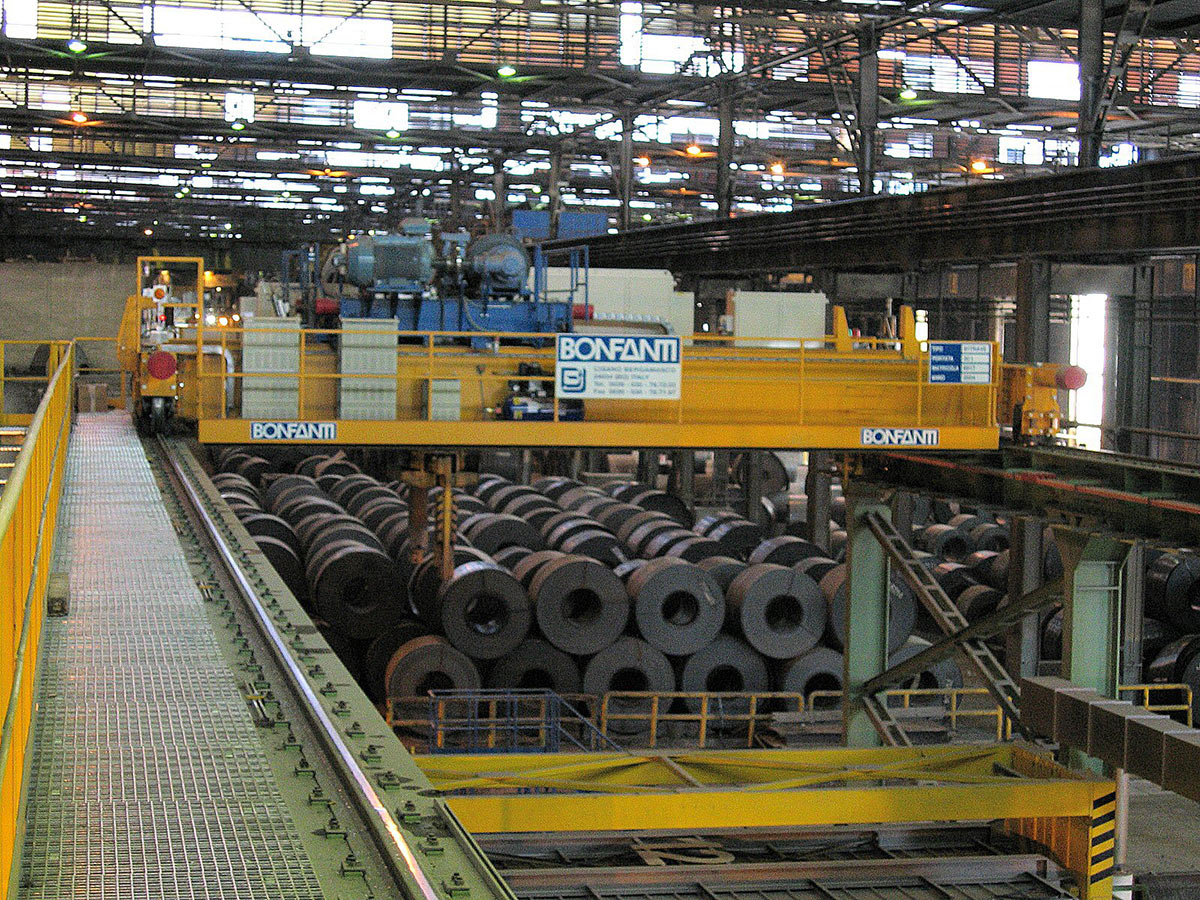 BONFANTI Cranes for Handling Bars, Coils, Bundles and Sheets
