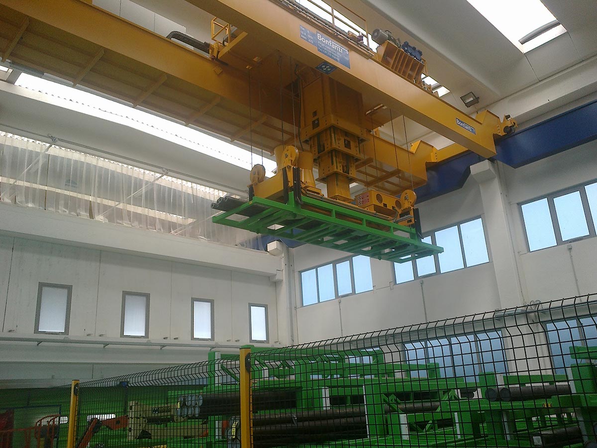 BONFANTI Cranes for Handling Bars, Coils, Bundles and Sheets