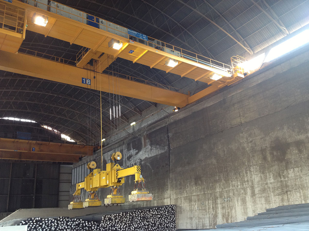 BONFANTI Cranes for Handling Bars, Coils, Bundles and Sheets