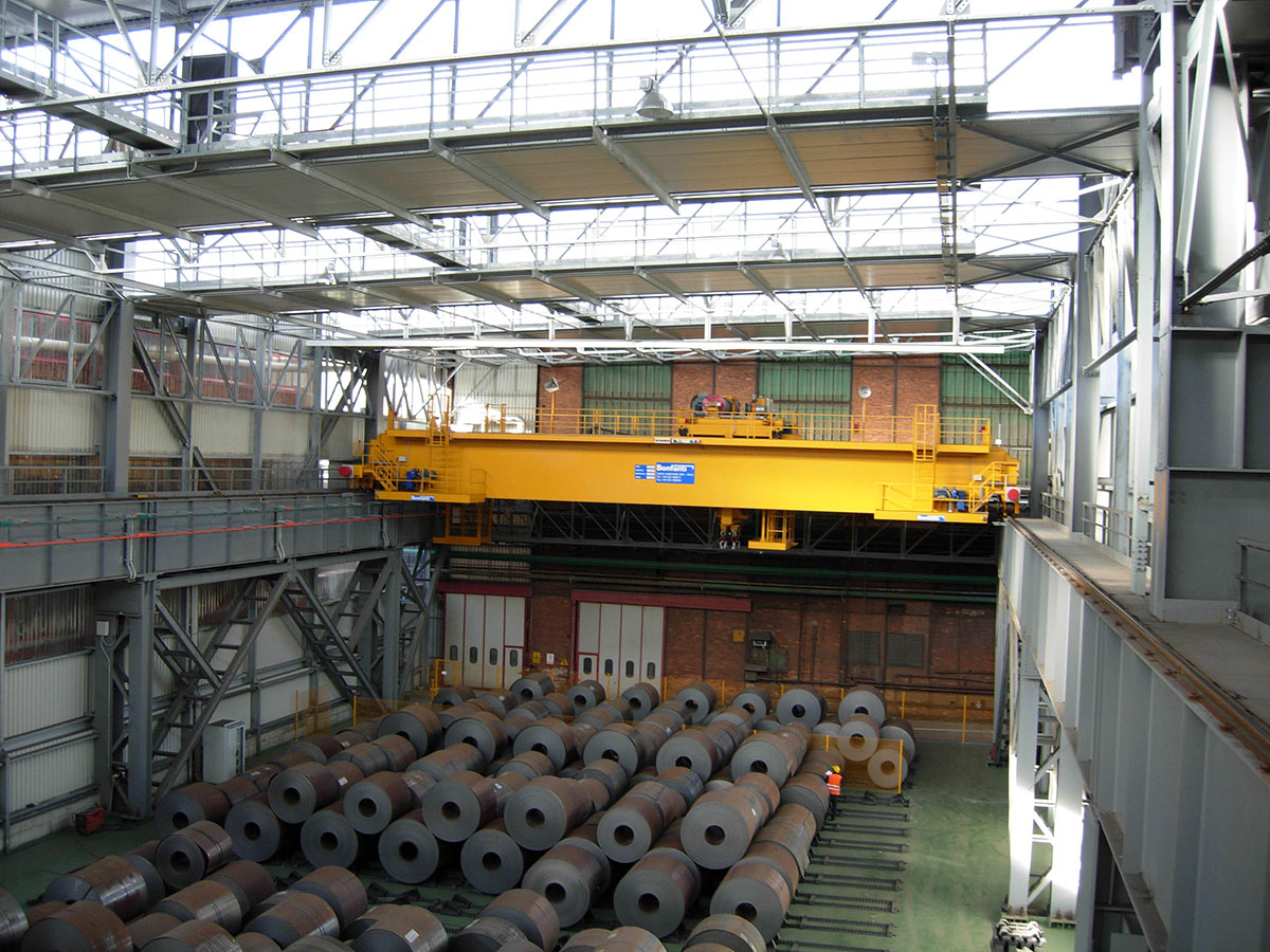 BONFANTI Cranes for Handling Bars, Coils, Bundles and Sheets