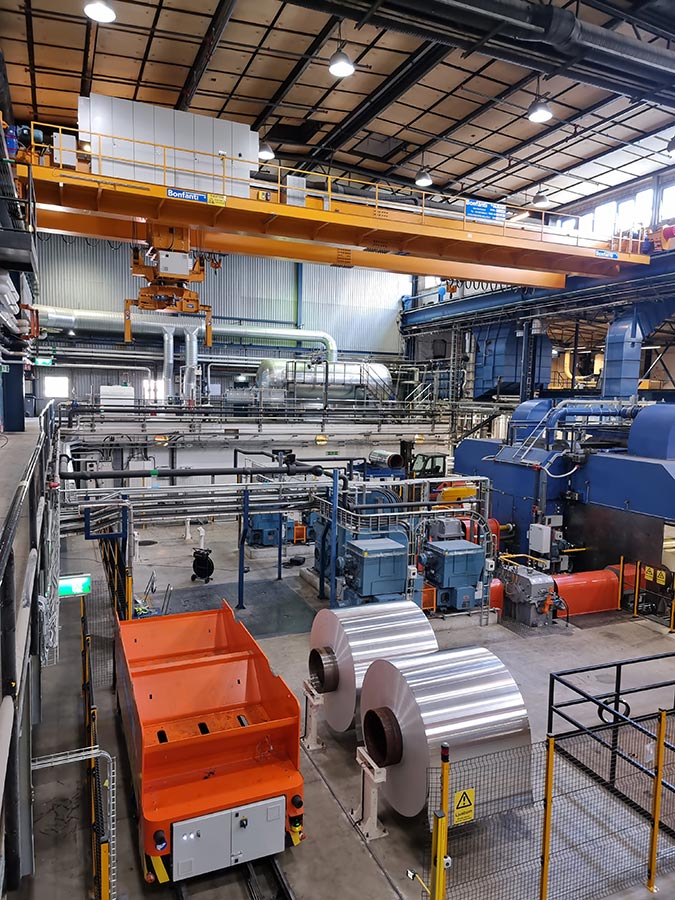 BONFANTI Cranes for Handling Bars, Coils, Bundles and Sheets