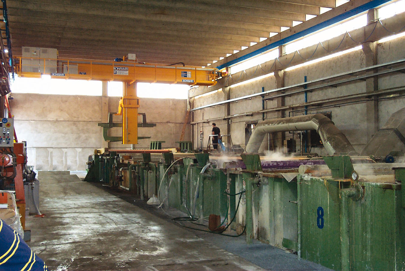 Automatic Handling Systems for Pickling Plants in BONFANTI factory
