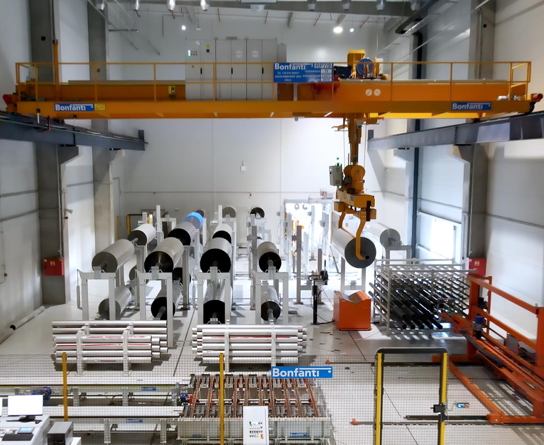 Metalizzazione e coating film plastico BONFANTI