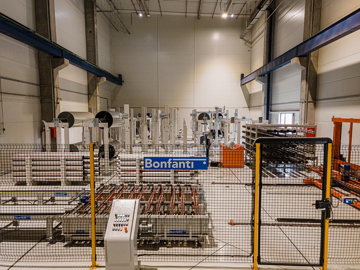 Metalizzazione e coating film plastico BONFANTI