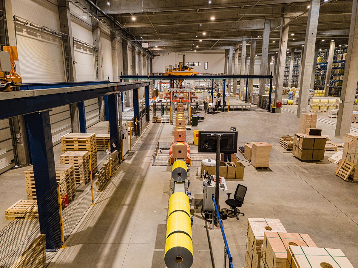 SR Area all'interno dell'azienda BONFANTI