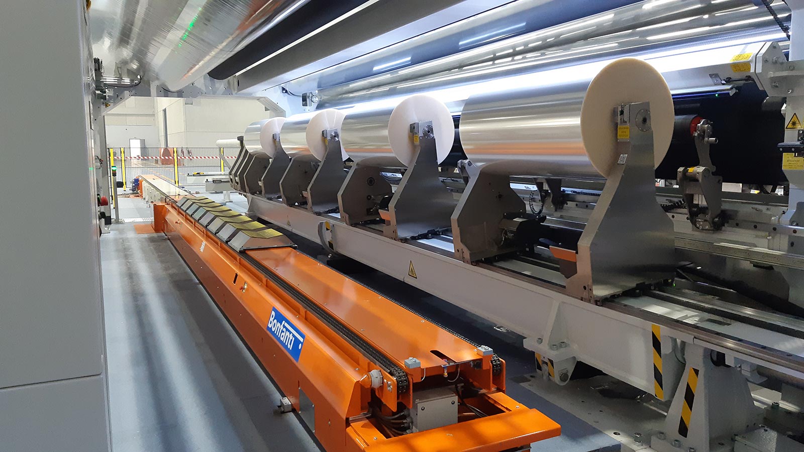 Macchinari BONFANTI per bobine film plastico