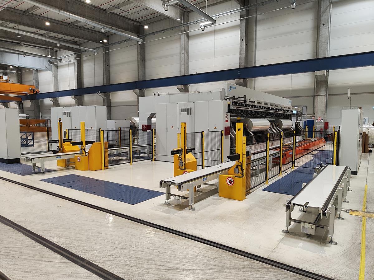 Impianti dell'area SR BONFANTI per film plastico