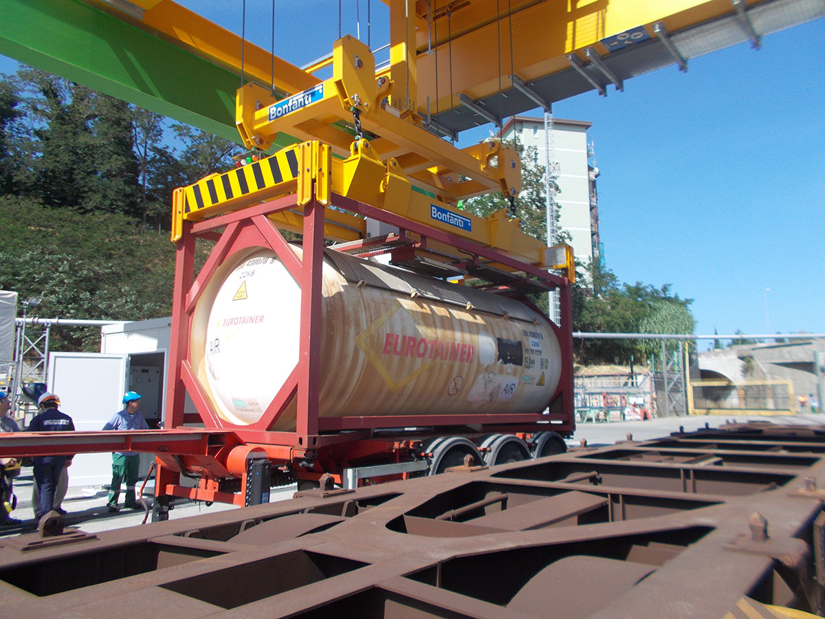 Stoccaggio container BONFANTI